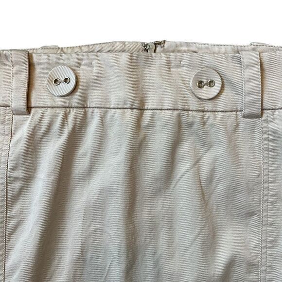 Bebe Pencil Mini Skirt Tan Women’s Size 6 - Picture 3 of 4